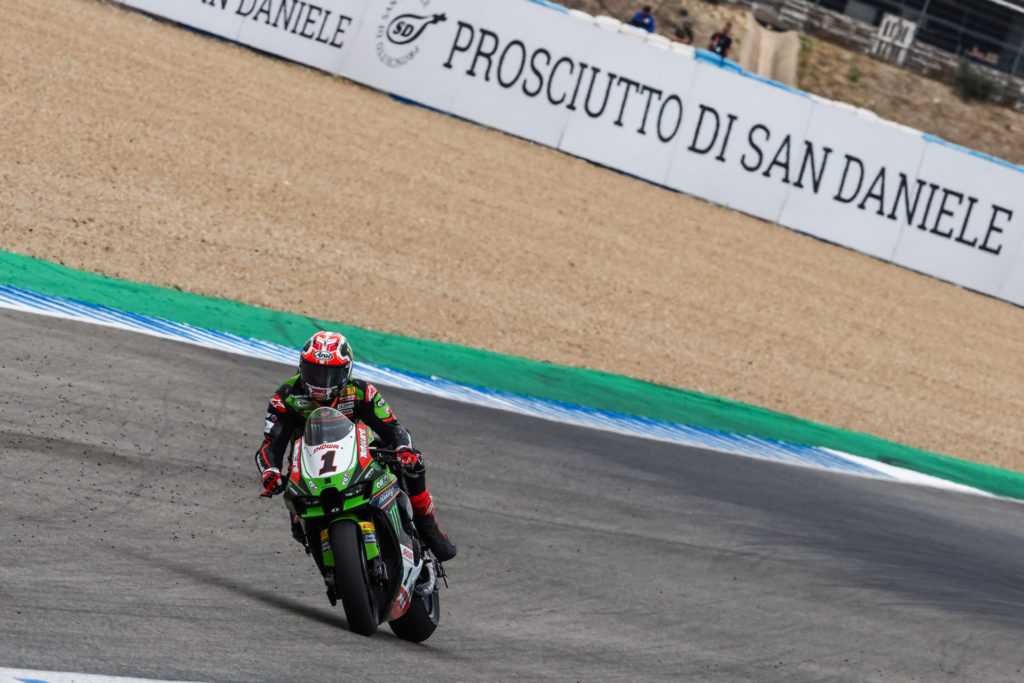 Jonathan Rea (1). Photo courtesy Dorna.