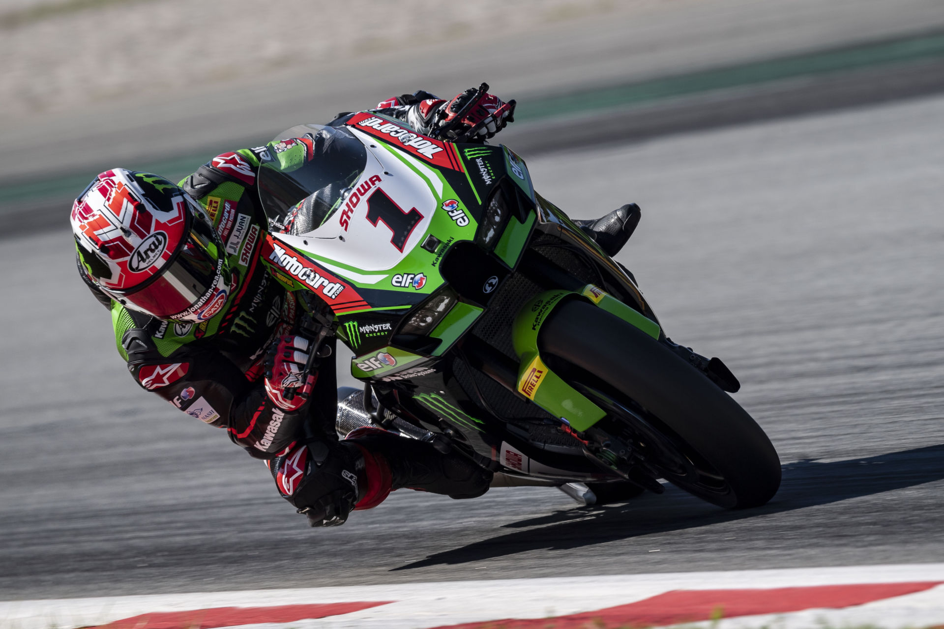 Jonathan Rea (1). Photo courtesy Kawasaki.