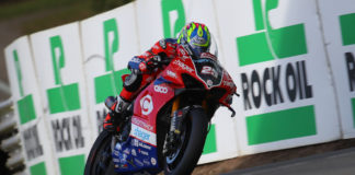 Josh Brookes (25). Photo courtesy MSVR.