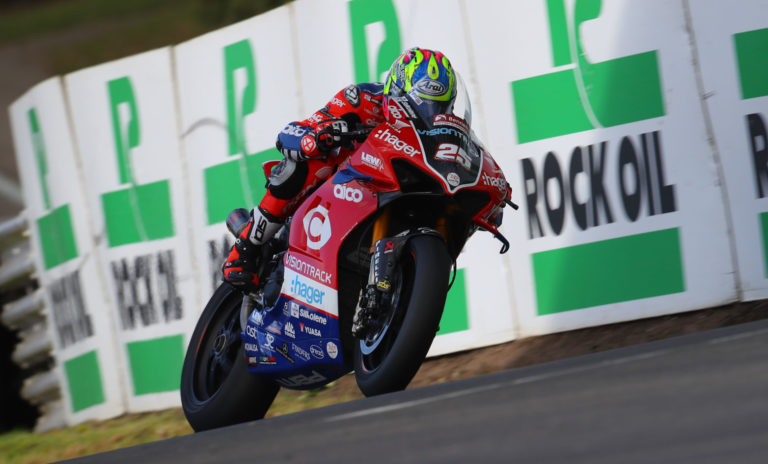 British Superbike: Brookes Best In Practice Friday At Oulton Park