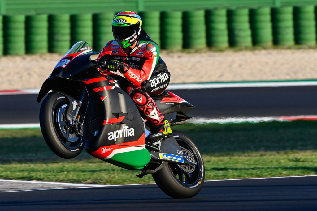 Lorenzo Savadori (32). Photo courtesy Dorna.