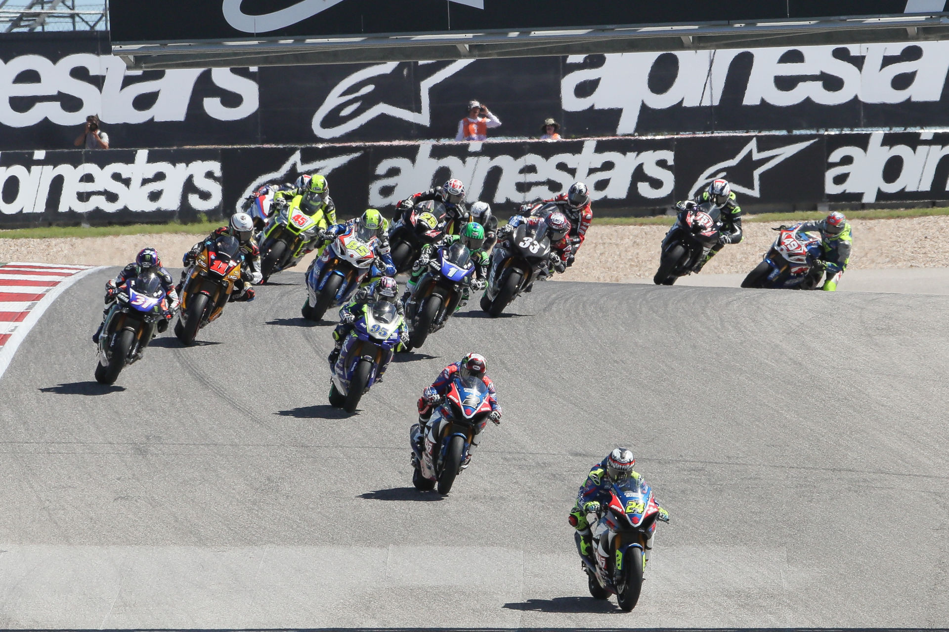 MotoAmerica is slated to start its 2022 schedule at Circuit of The Americas in April. Photo by Brian J. Nelson.