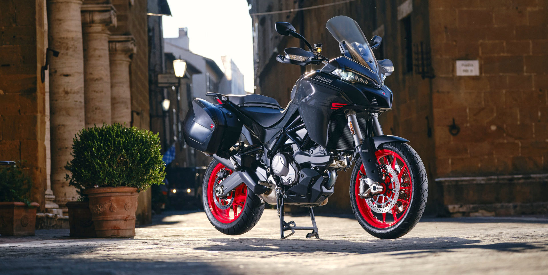 A 2022 Ducati Multistrada V2 S. Photo courtesy Ducati.