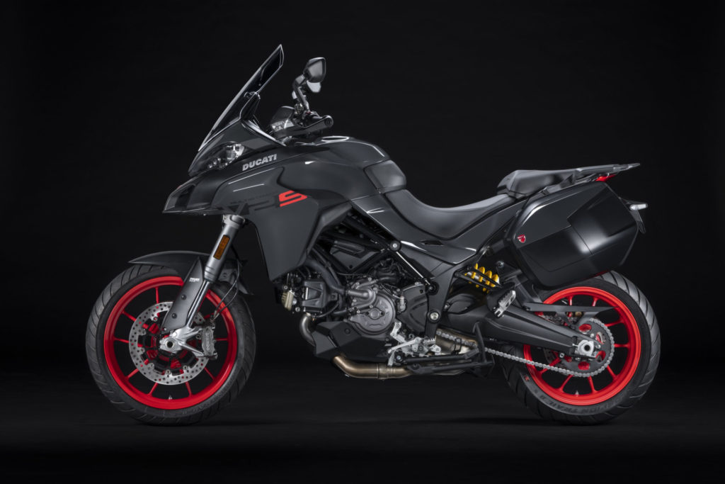 A 2022 Ducati Multistrada V2 S. Photo courtesy Ducati.