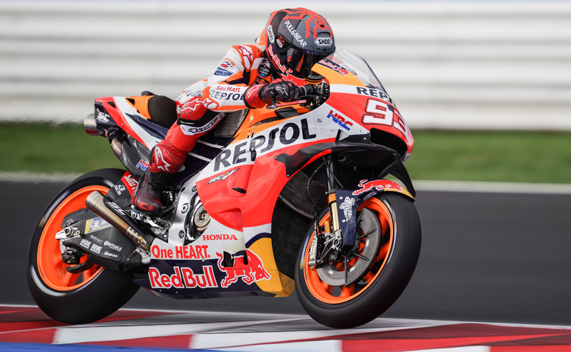 Marc Marquez (93). Photo courtesy Repsol Honda.