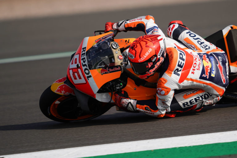 MotoGP: Marc Marquez Under Race Lap Record In FP1 At Aragon