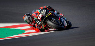 Maverick Vinales (12). Photo courtesy Aprilia.