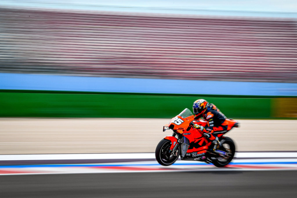 Raul Fernandez (25). Photo courtesy Dorna.