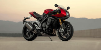 A 2022-model Triumph Speed Triple 1200 RR. Photo courtesy Triumph.