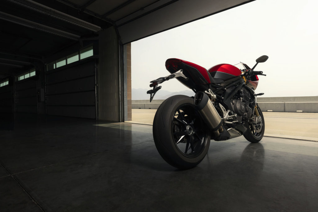 A 2022-model Triumph Speed Triple 1200 RR. Photo courtesy Triumph.