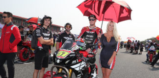 Bradley Ward on the MotoAmerica Superbike grid at NJMP. Photo by Brian J. Nelson, courtesy Bradley Ward Racing.