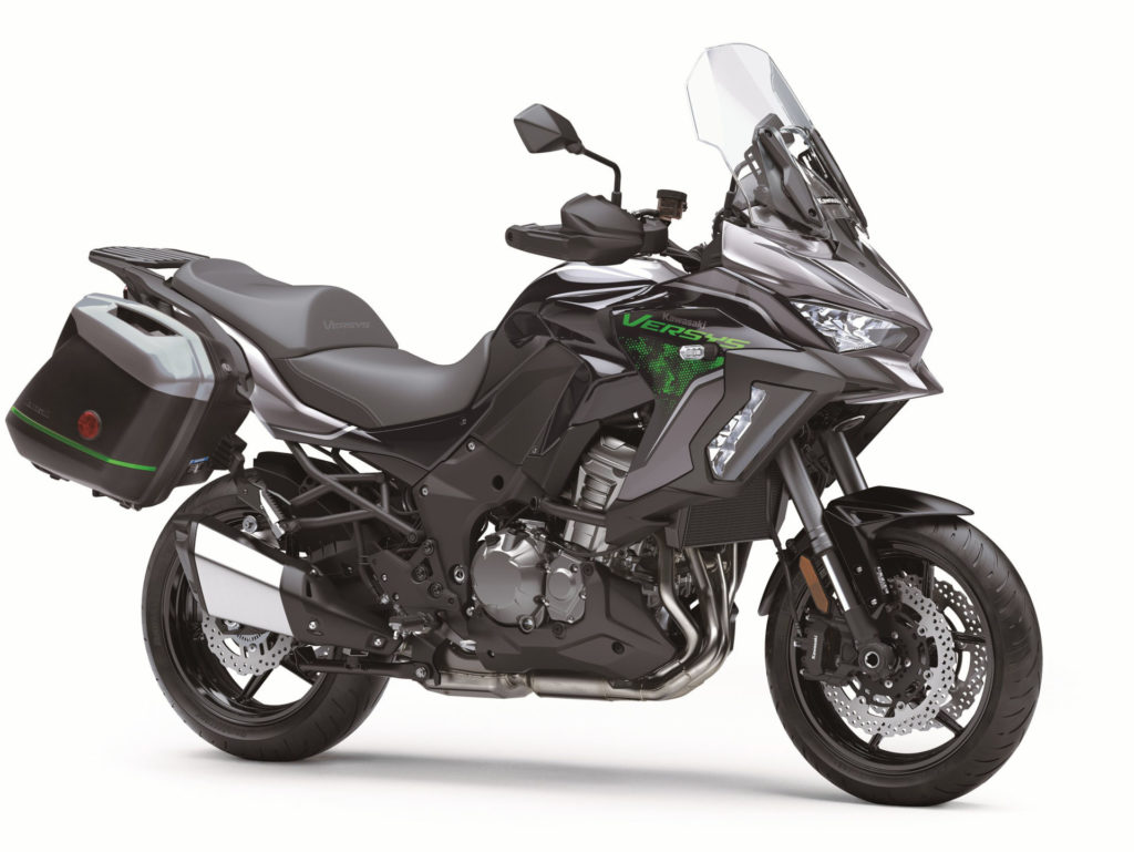 A 2022-model Versys 1000 SE LT+. Photo courtesy Kawasaki Motors Corp., Inc.