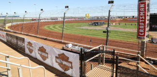 The dirt track at Charlotte Motor Speedway, in Concord, North Carolina. Photo courtesy AFT.