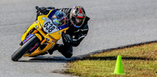Adam Klepadlo (638) won the Supersport 1000 Expert race and both MG40 Expert races. Photo by Joshua Barnett/Apex Pro Photo, courtesy Motogladiator.