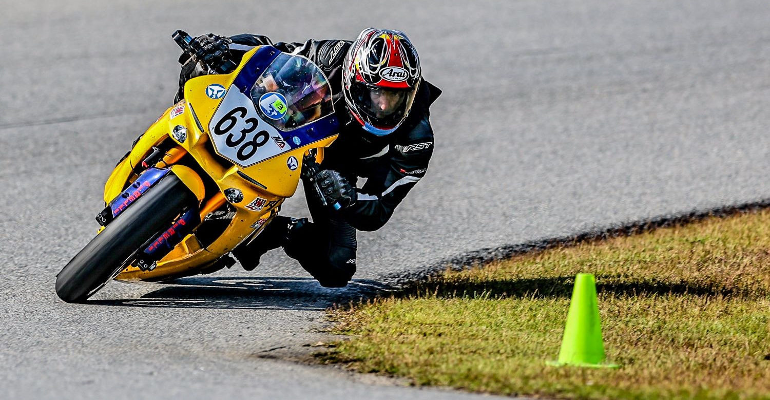 Adam Klepadlo (638) won the Supersport 1000 Expert race and both MG40 Expert races. Photo by Joshua Barnett/Apex Pro Photo, courtesy Motogladiator.