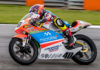 Julian Correa (40) in action at Donington Park. Photo by Barry Clay.