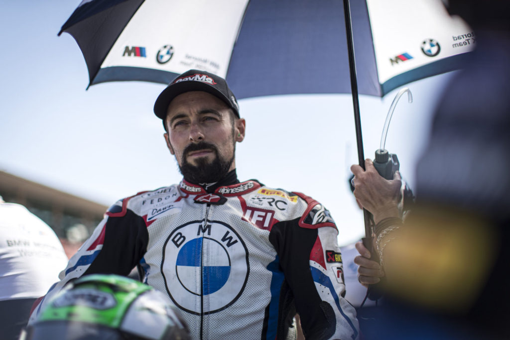 Eugene Laverty. Photo courtesy BMW Motorrad Motorsport.