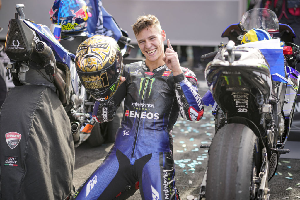 Fabio Quartararo wins the 2021 Doha Grand Prix! : r/motogp