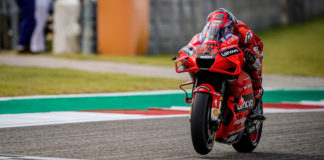 Francesco Bagnaia (63). Photo courtesy Ducati.