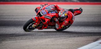 Jack Miller (43). Photo courtesy Ducati.