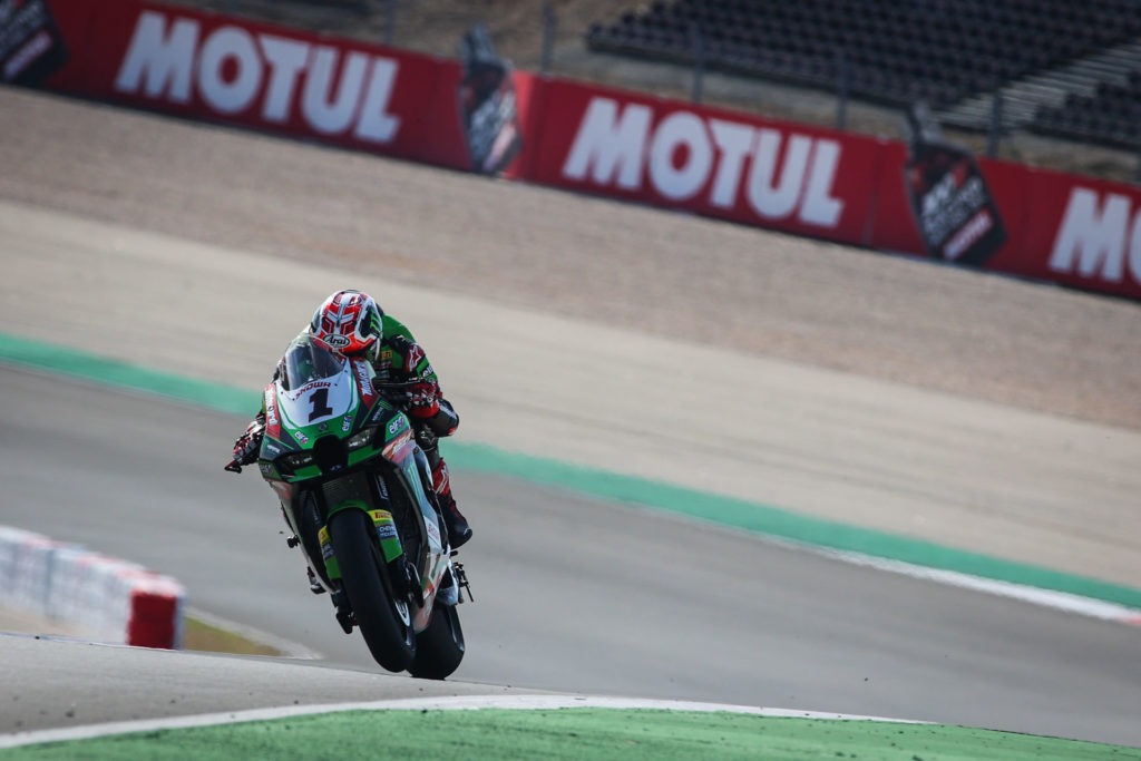 Jonathan Rea (1). Photo courtesy Dorna.