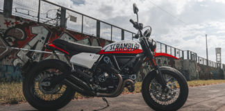 A 2022 Ducati Scrambler Urban Motard. Photo courtesy Ducati.