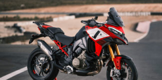 A 2022-model Ducati Multistrada V4 Pikes Peak. Photo courtesy Ducati.