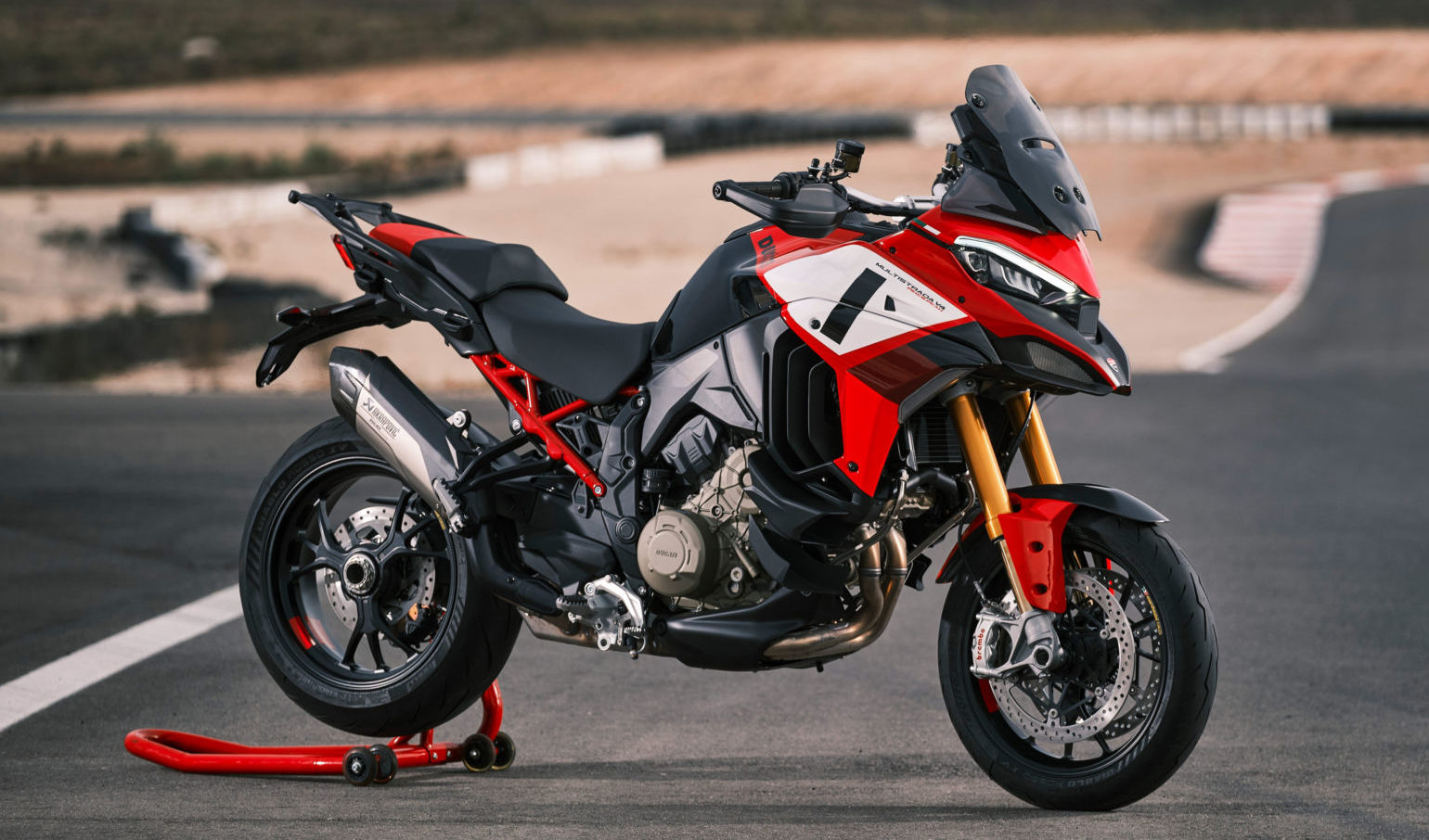 A 2022-model Ducati Multistrada V4 Pikes Peak. Photo courtesy Ducati.