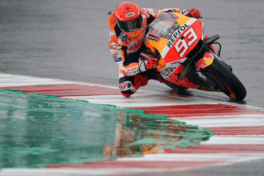 Marc Marquez (93). Photo courtesy Repsol Honda.