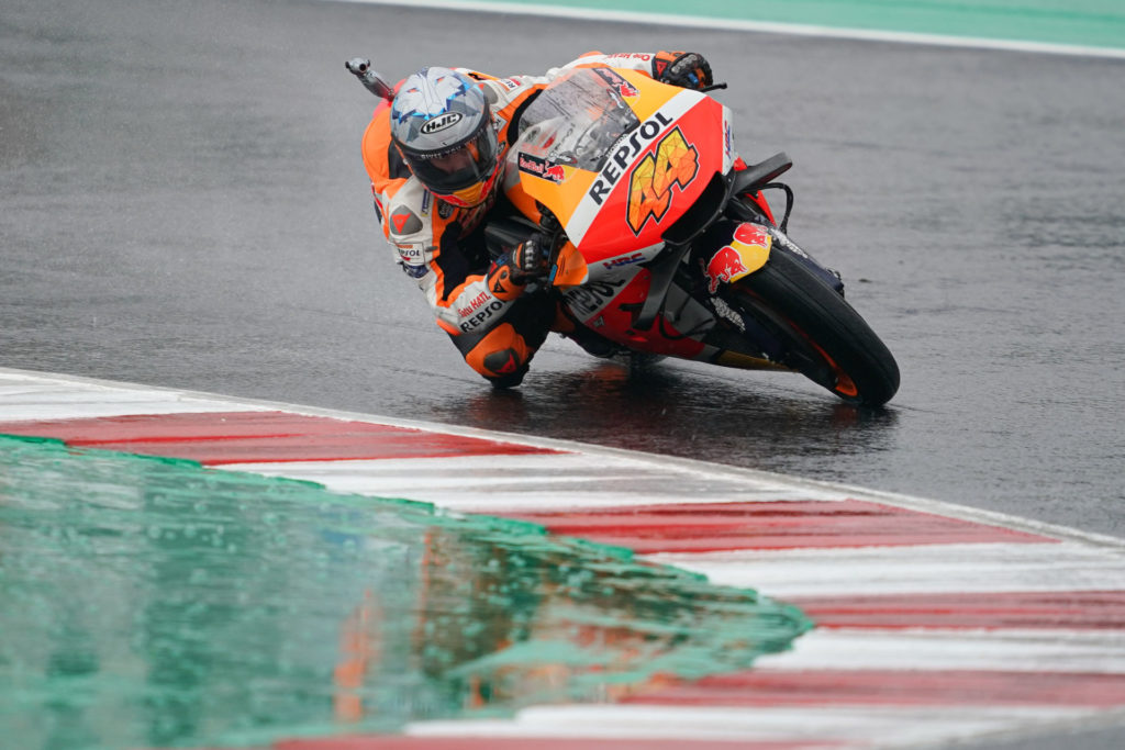 Pol Espargaro (44). Photo courtesy Repsol Honda.