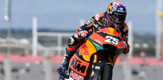 Raul Fernandez (25). Photo courtesy Red Bull KTM Ajo.