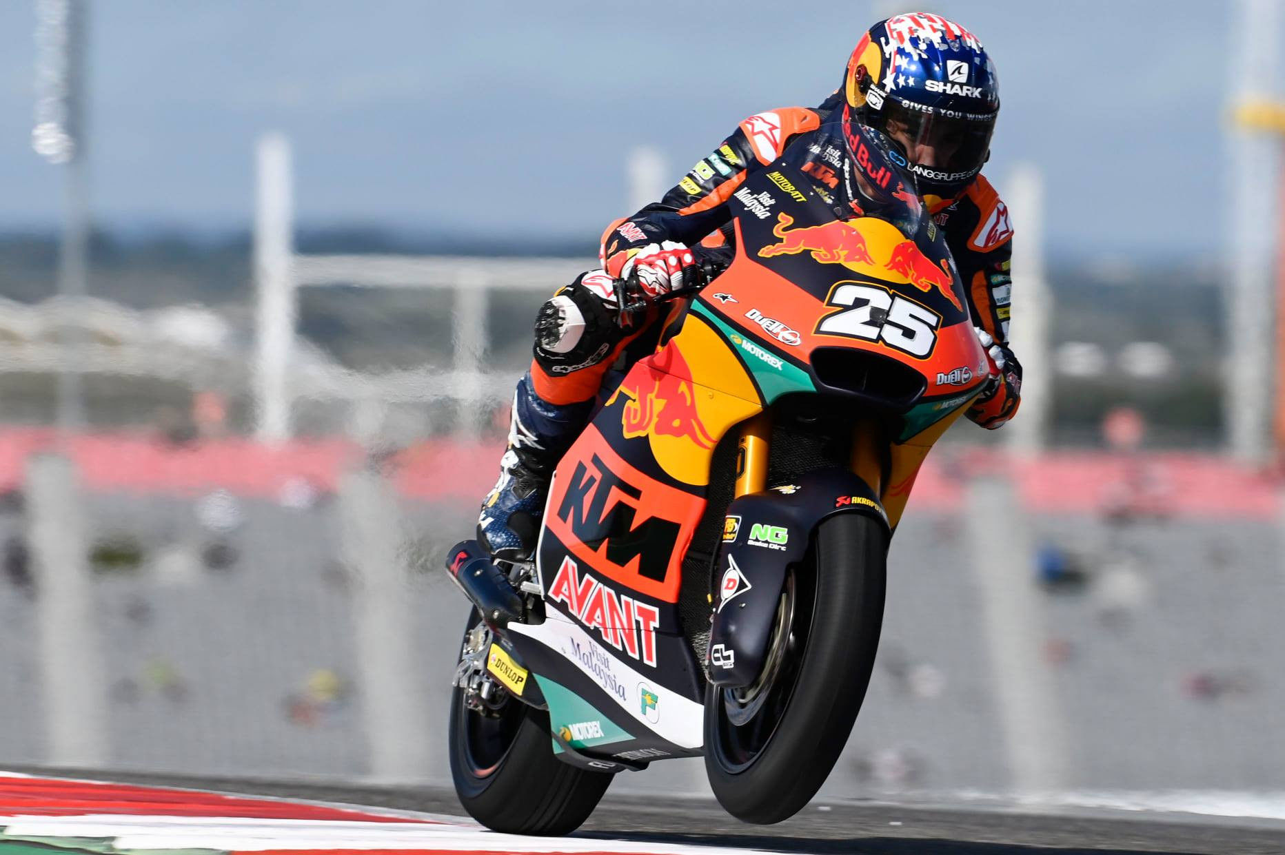 Raul Fernandez (25). Photo courtesy Red Bull KTM Ajo.