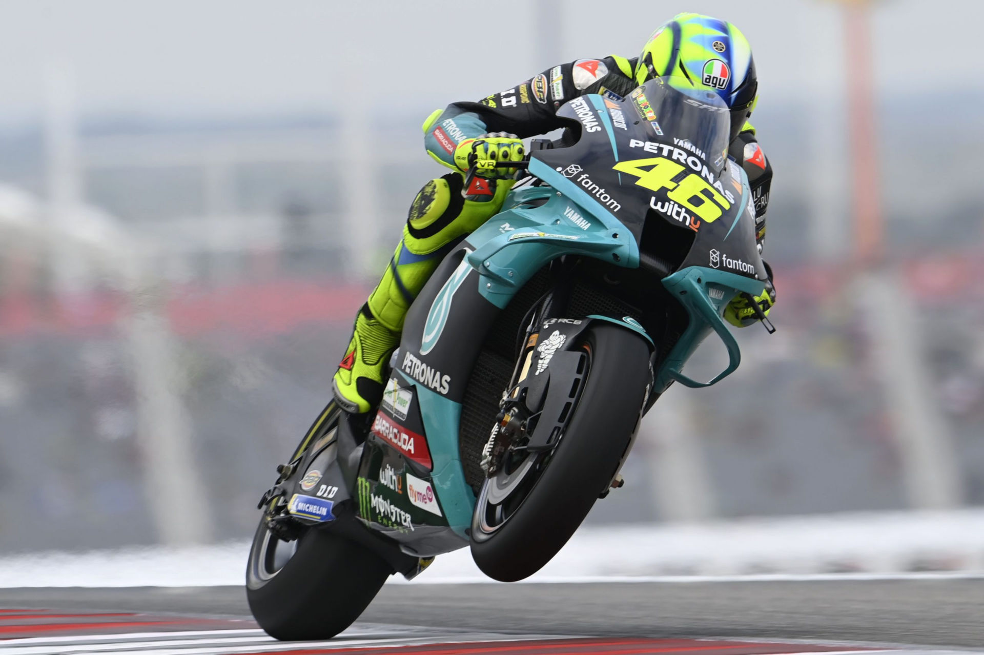 Valentino Rossi (46). Photo courtesy PETRONAS Yamaha SRT.