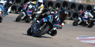 California Superbike School students in action. Photo courtesy California Superbike School.