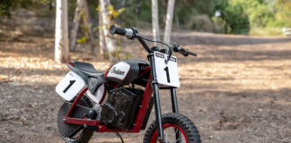 An Indian eFTR Mini. Photo courtesy Indian Motorcycle.