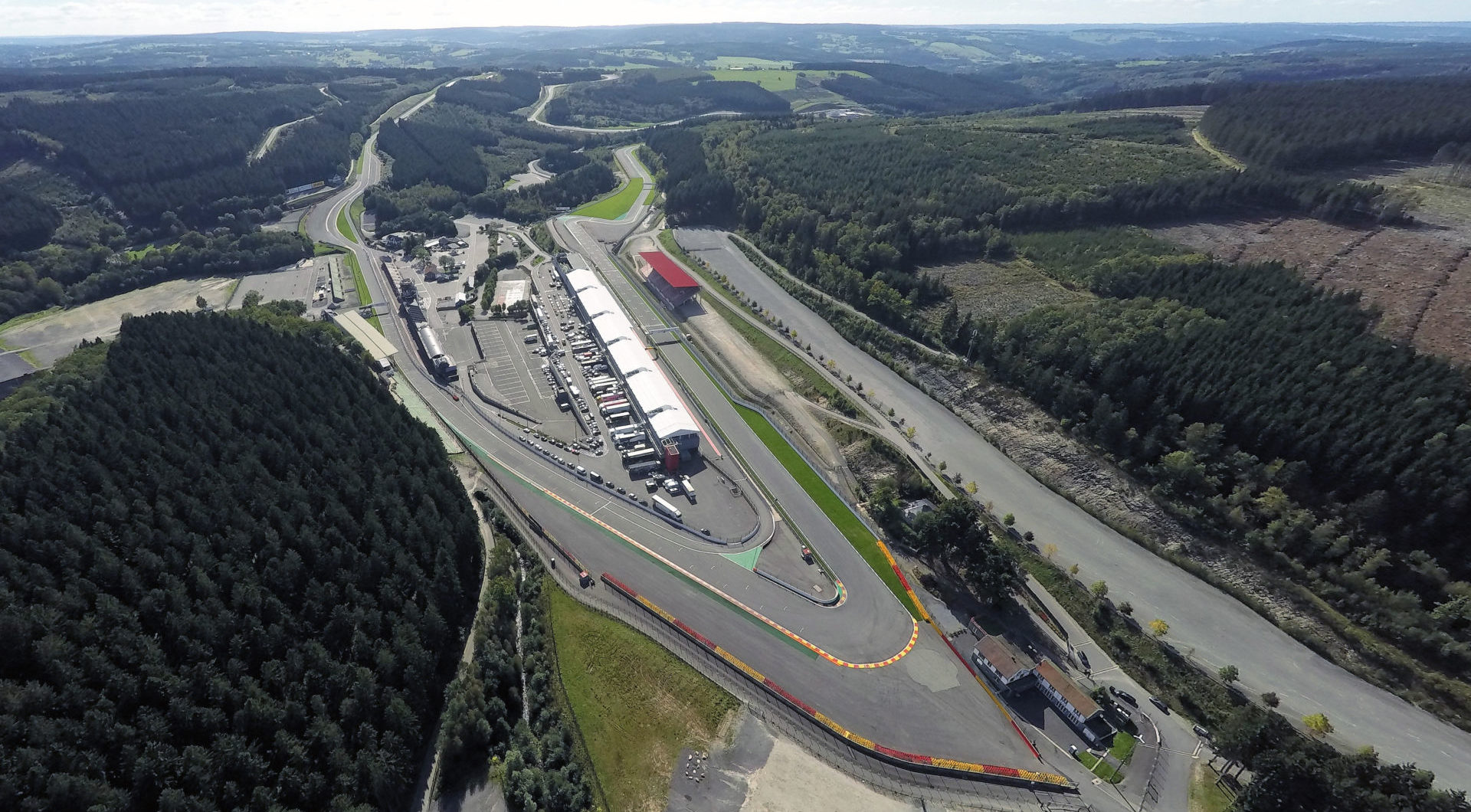 Circuit de Spa-Francorchamps, in Belgium. Photo courtesy Circuit de Spa-Francorchamps.