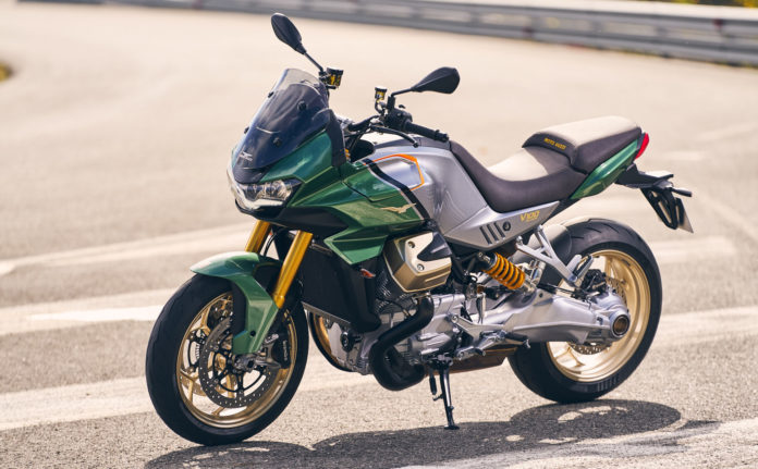A Moto Guzzi V100 Mandello. Photo courtesy Moto Guzzi.