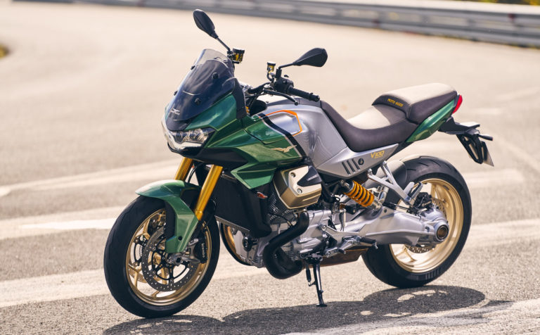 Moto Guzzi Introduces Sporty, Technology-Packed V100 Mandello