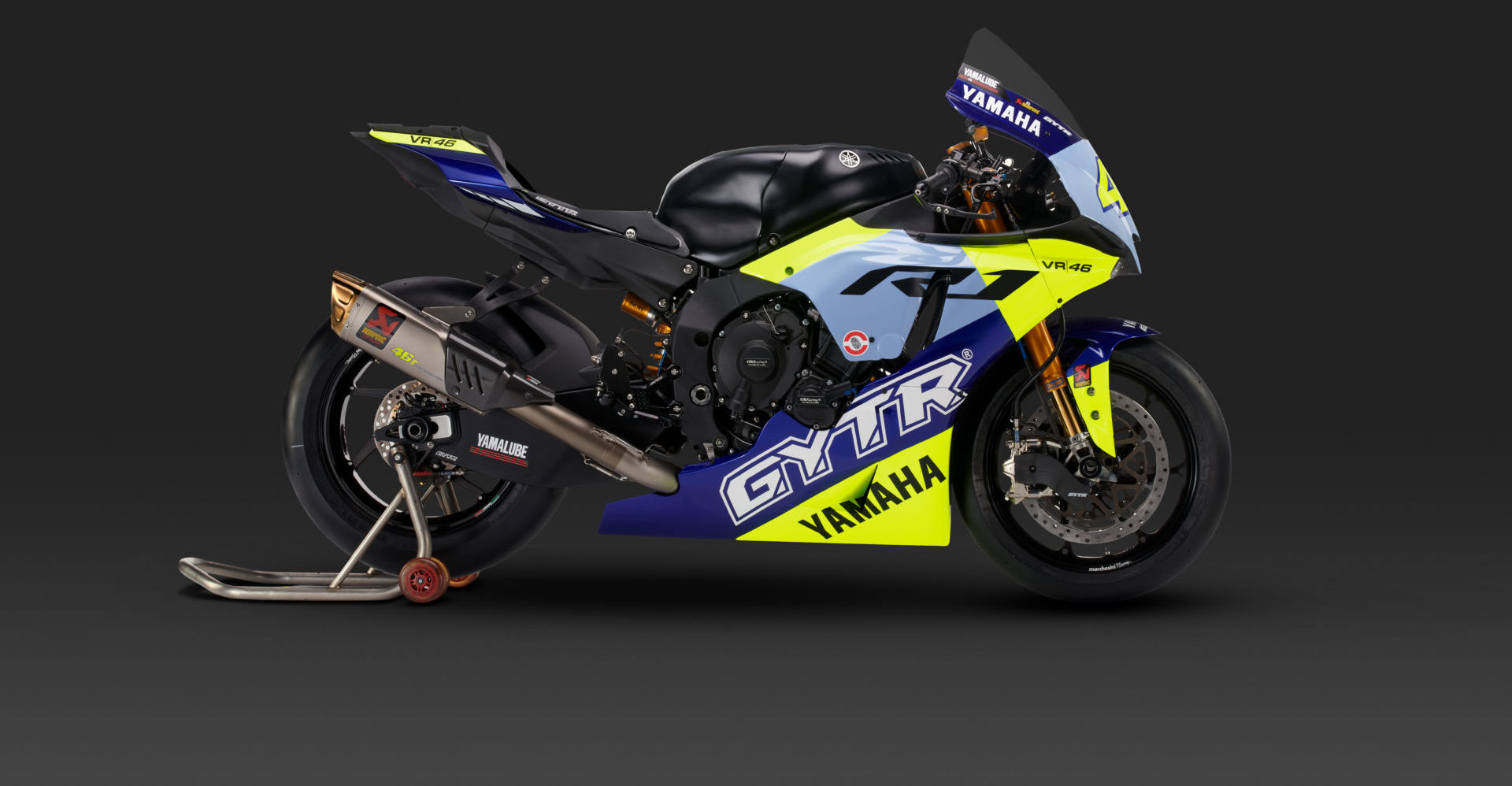 Yamaha Giving Valentino Rossi Special R1 GYTR VR46 Tribute Bike