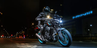 A 2022-model Yamaha MT-10. Photo courtesy Yamaha Motor Europe.