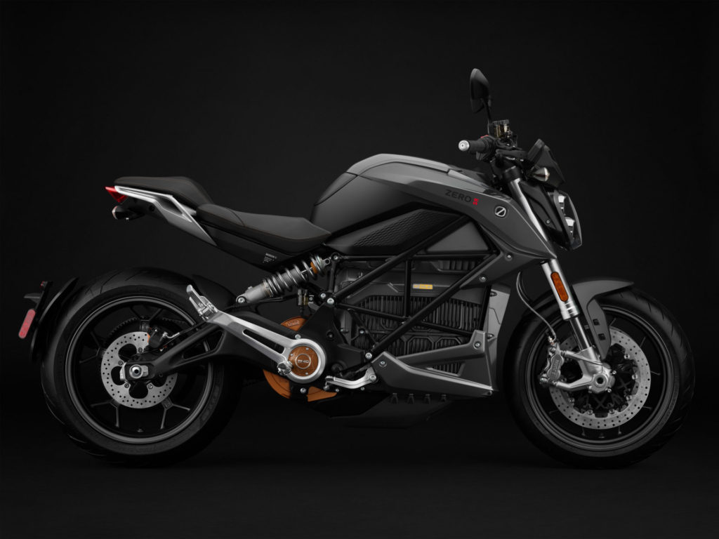 A 2022-model Zero SR electric motorcycle. Photo courtesy Zero Motorcycles.