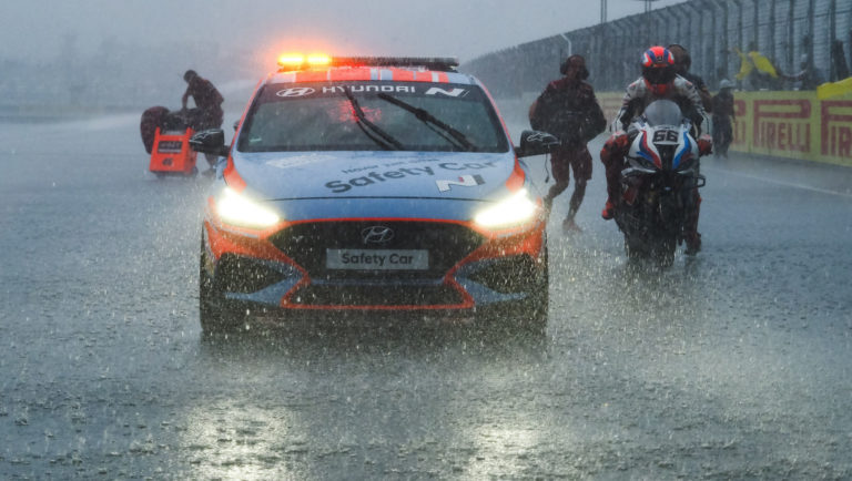 World Superbike: Race One Postponed Until Sunday Due To Heavy Rain