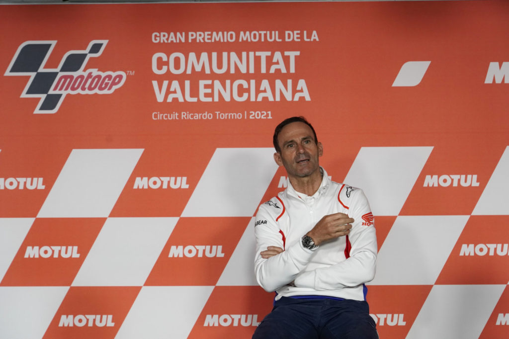 Alberto Puig, Repsol Honda Team Manager. Photo courtesy Dorna.