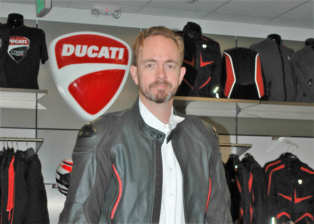 Ducati North America CEO Jason Chinnock. Photo by David Swarts.