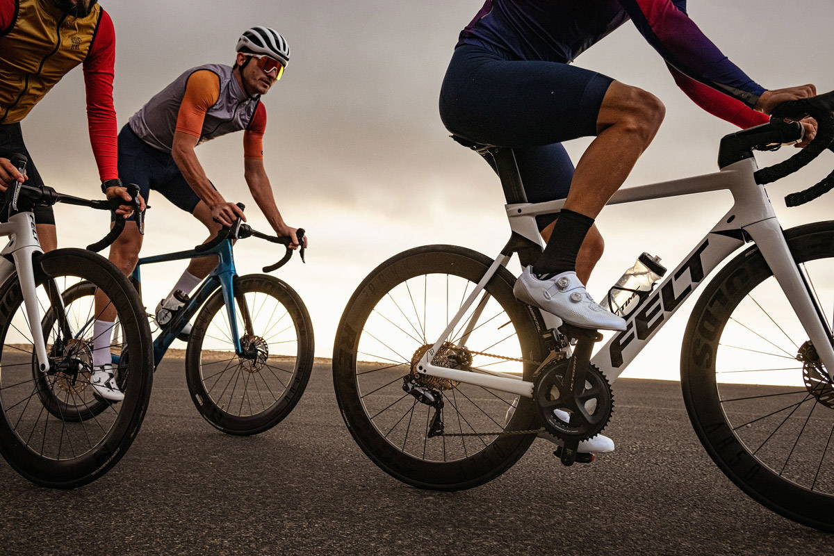 FELT bicycles. Photo courtesy FELT Bicycles.