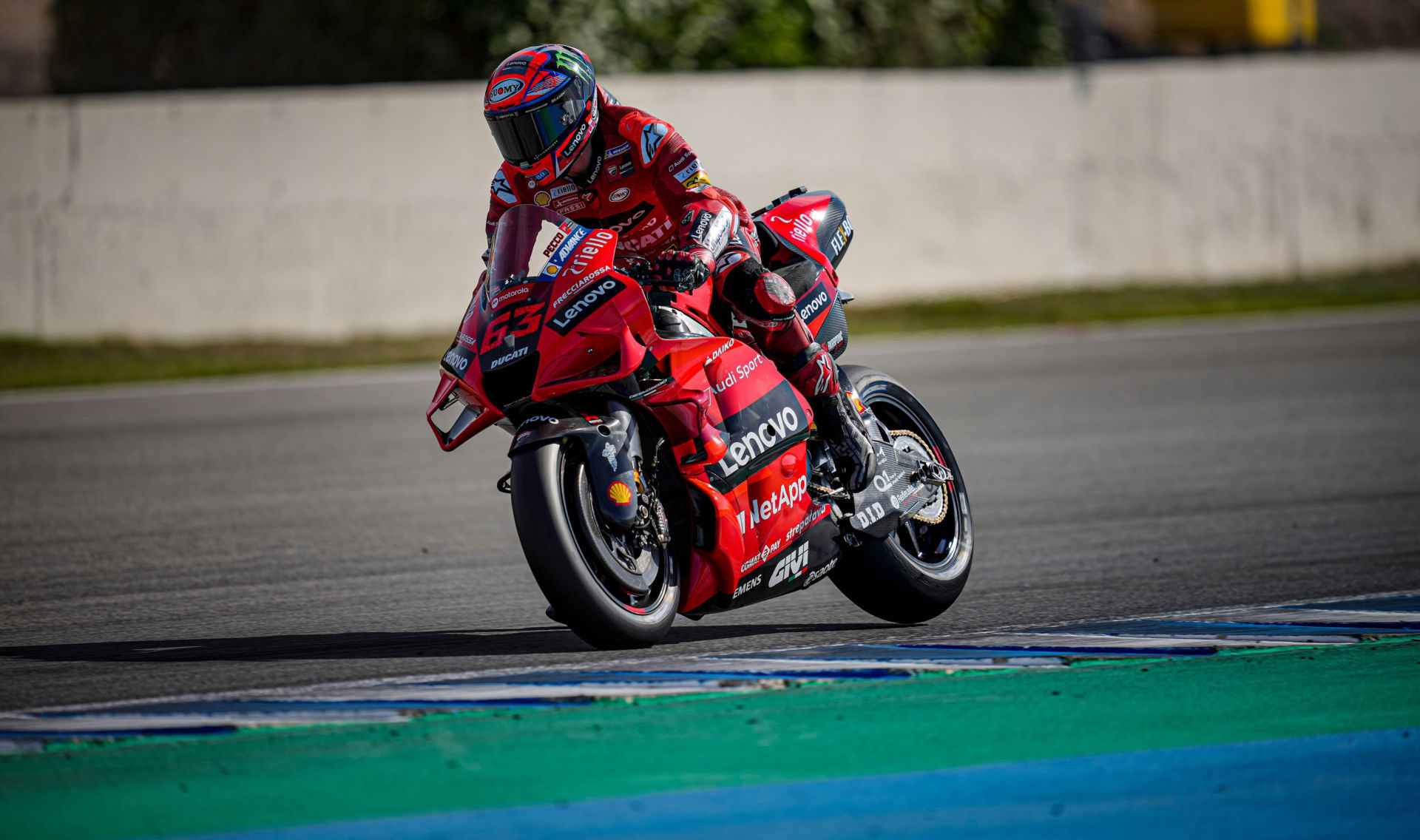 Francesco Bagnaia (63). Photo courtesy Ducati.