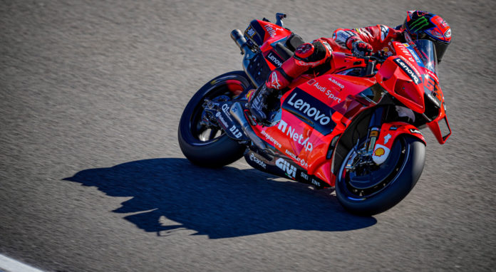 Francesco Bagnaia (63). Photo courtesy Ducati.