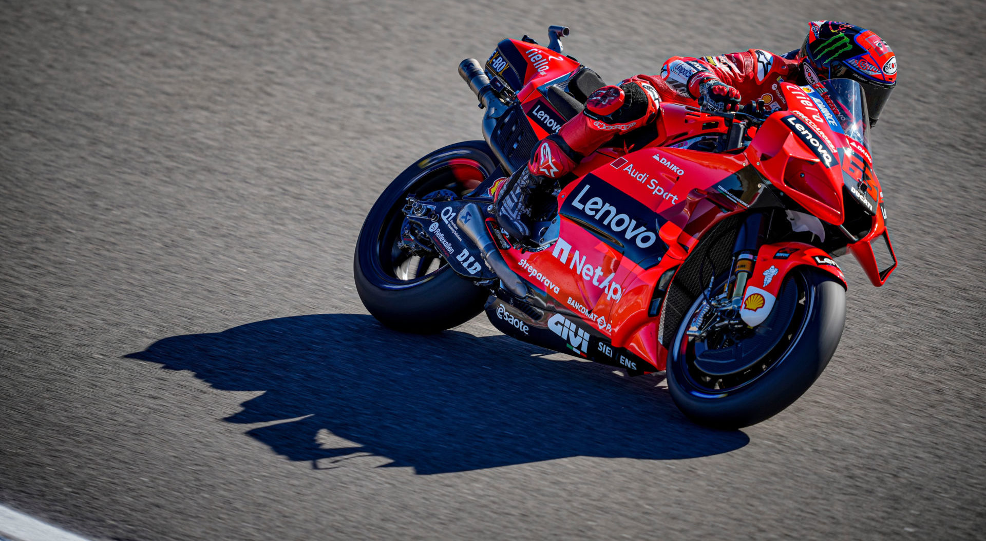 Francesco Bagnaia (63). Photo courtesy Ducati.