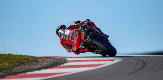 Francesco Bagnaia (63). Photo courtesy Ducati.