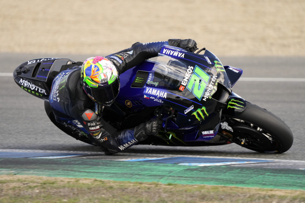 Franco Morbidelli (21). Photo courtesy Monster Energy Yamaha.